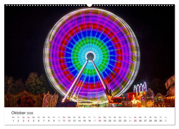 Produktbild: D&auml;mmerung in der Metropolregion Rhein-Neckar (Wandkalender 2026 DIN A2 quer), CALVENDO Monatskalender