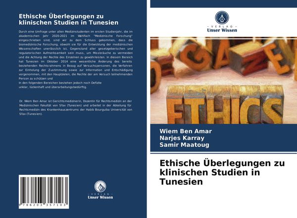 Produktbild: Ethische &Uuml;berlegungen zu klinischen Studien in Tunesien
