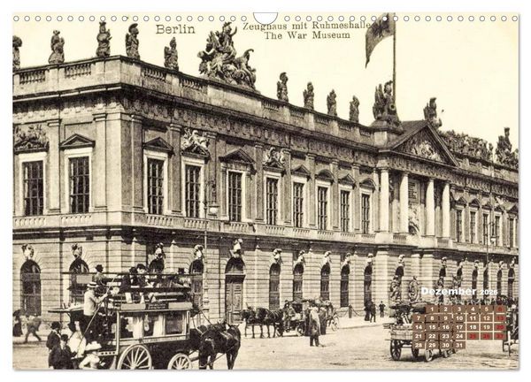 Produktbild: Gr&uuml;&szlig;e aus Berlin &ndash; Die Stadt in historischen Ansichten (Wandkalender 2026 DIN A3 quer), CALVENDO Monatskalender