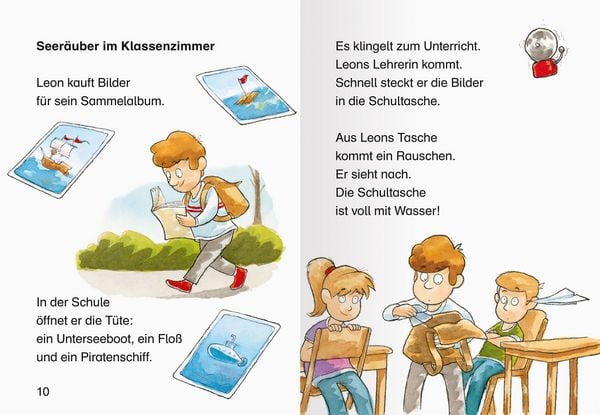 Leserabe - Sonderausgaben: Spannende Erstlesegeschichten von Fußballfreunden und Piraten