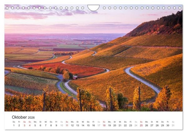 Produktbild: Malerisches Mainfranken (Wandkalender 2026 DIN A4 quer), CALVENDO Monatskalender