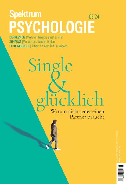 Produktbild: Spektrum Psychologie 5/2024 - Single und gl&uuml;cklich