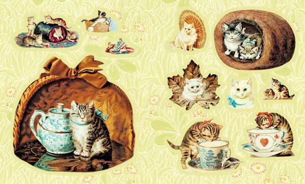 Produktbild: Cynthia Hart's Victoriana Cats: The Sticker Book