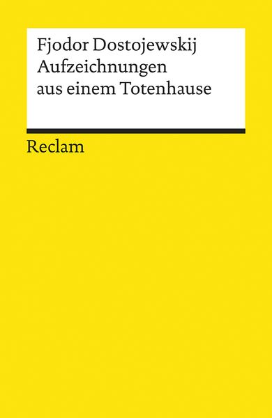 Cover of the book Aufzeichnungen aus einem Totenhause