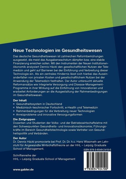 Produktbild: Neue Technologien im Gesundheitswesen