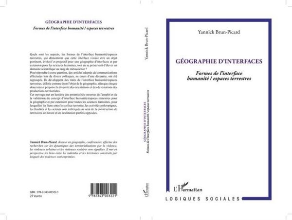 Produktbild: Geographie d'interfaces