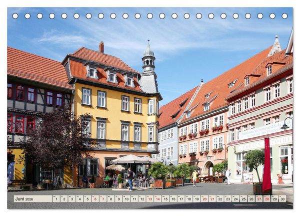 Produktbild: Reise durch Ostdeutschland (Tischkalender 2026 DIN A5 quer), CALVENDO Monatskalender