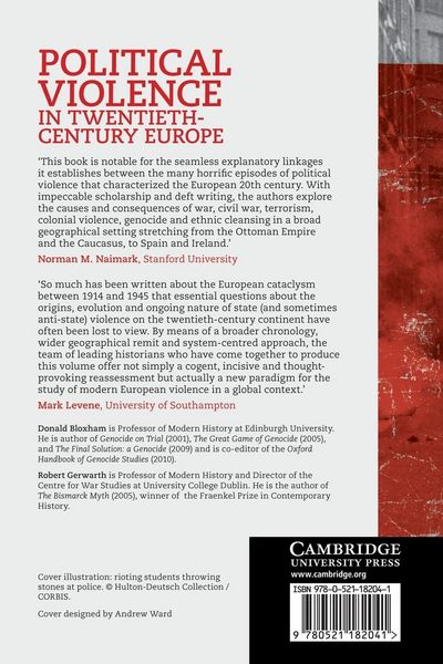 Produktbild: Political Violence in Twentieth-Century Europe