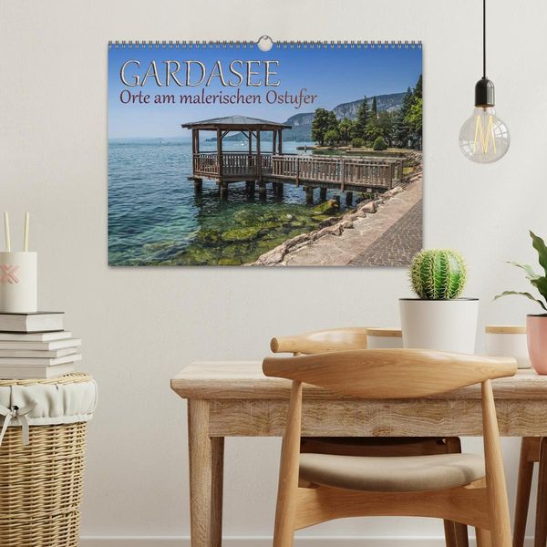 Produktbild: GARDASEE Orte am malerischen Ostufer (Wandkalender 2026 DIN A3 quer), CALVENDO Monatskalender