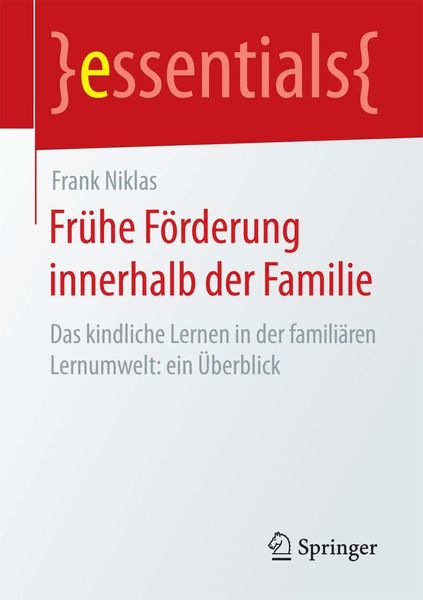 Produktbild: Fr&uuml;he F&ouml;rderung innerhalb der Familie