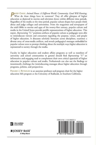 Produktbild: Reynolds, P: Representing U: Popular Culture, Media, and Hig