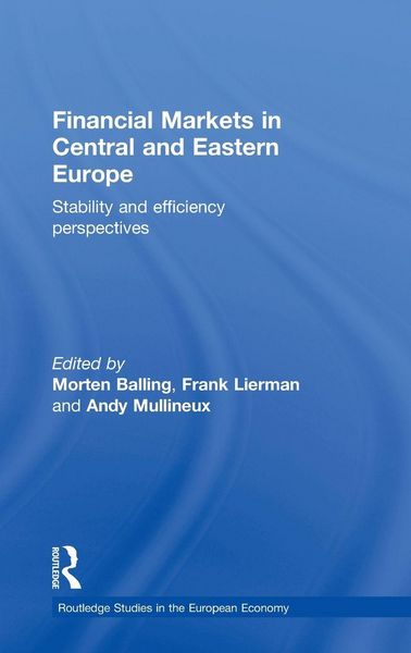 Produktbild: Financial Markets in Central and Eastern Europe