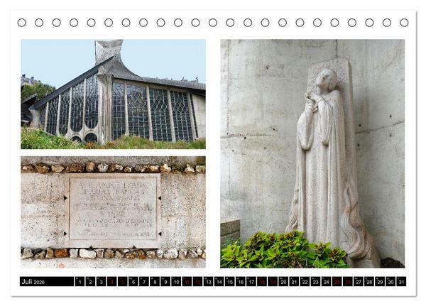 Produktbild: Rouen entdecken (Tischkalender 2026 DIN A5 quer), CALVENDO Monatskalender