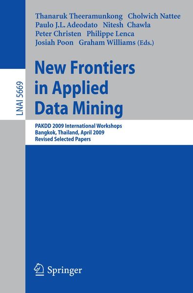 Produktbild: New Frontiers in Applied Data Mining