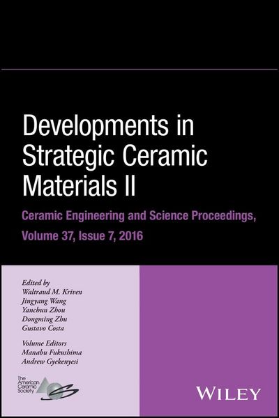 Produktbild: Developments in Strategic Ceramic Materials II