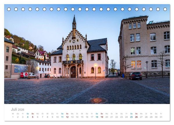 Produktbild: Sonneberg - Spielzeugstadt im Th&uuml;ringer Wald (Tischkalender 2026 DIN A5 quer), CALVENDO Monatskalender
