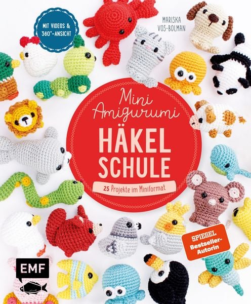 Produktbild: Die Mini-Amigurumi-H&auml;kelschule