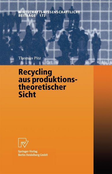 Produktbild: Recycling aus produktionstheoretischer Sicht