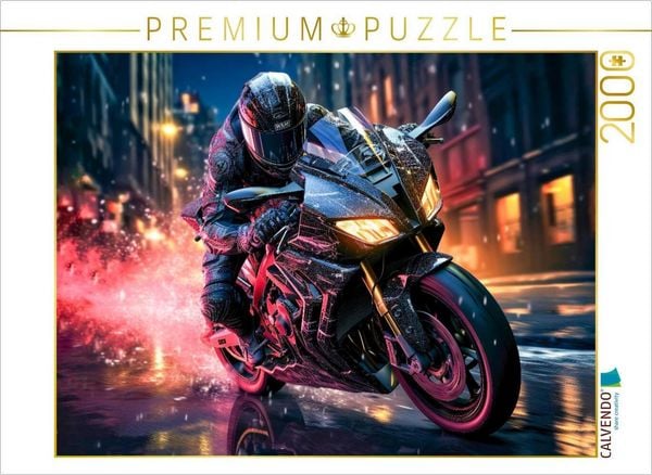 Produktbild: CALVENDO Puzzle Motorr&auml;der | 2000 Teile Lege-Gr&ouml;&szlig;e 90x67cm Foto-Puzzle f&uuml;r gl&uuml;ckliche Stunden