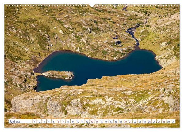 Produktbild: Sch&ouml;ne Lungauer Bergseen (hochwertiger Premium Wandkalender 2026 DIN A2 quer), Kunstdruck in Hochglanz