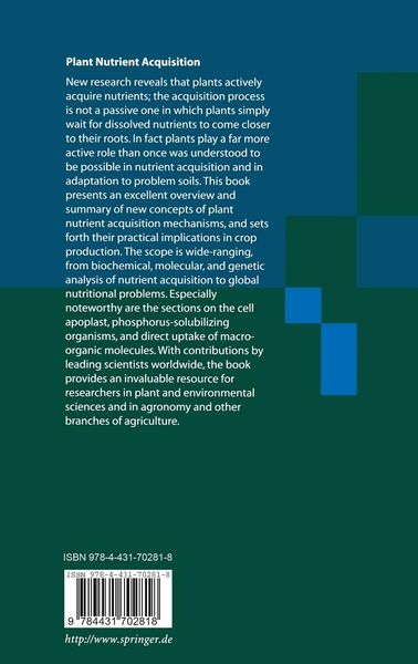 Produktbild: Plant Nutrient Acquisition