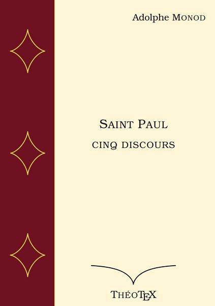 Produktbild: Saint Paul, cinq discours