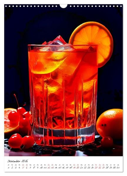 Produktbild: Mixology Meisterwerke (Wandkalender 2026 DIN A3 hoch), CALVENDO Monatskalender