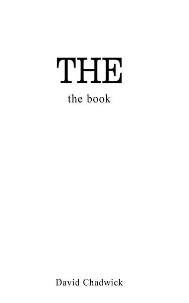 Produktbild: The, the Book