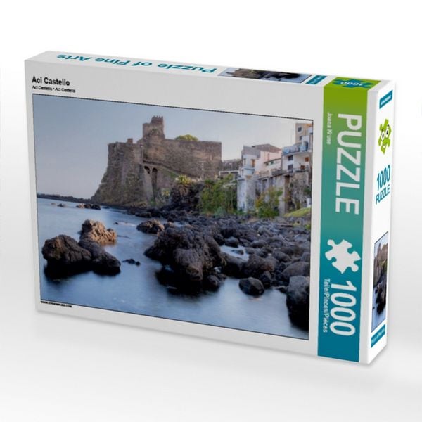 Produktbild: CALVENDO Puzzle Aci Castello | 1000 Teile Lege-Gr&ouml;&szlig;e 64 &times; 48 cm Foto-Puzzle f&uuml;r gl&uuml;ckliche Stunden