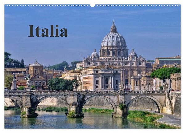 Produktbild: Italia (Wandkalender 2026 DIN A2 quer), CALVENDO Monatskalender