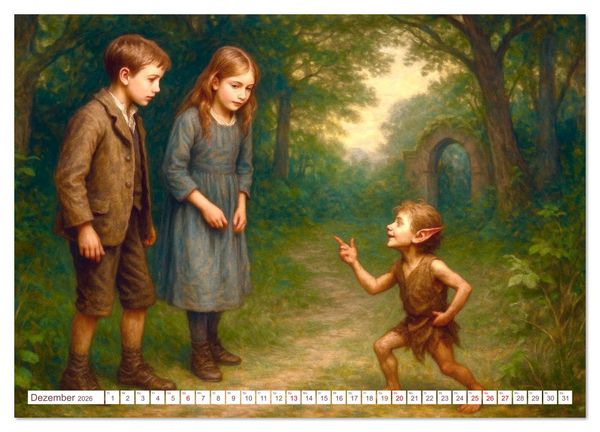 Produktbild: Rudyard Kipling (hochwertiger Premium Wandkalender 2026 DIN A2 quer), Kunstdruck in Hochglanz