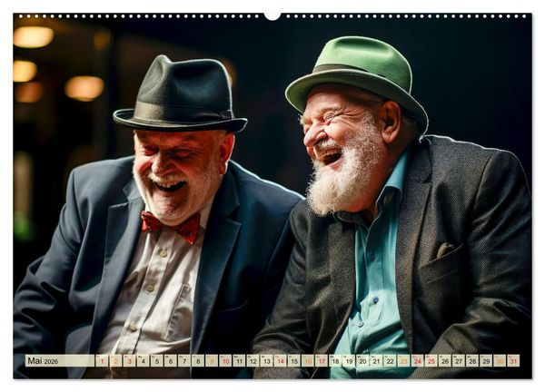 Produktbild: Lachen verzaubert (Wandkalender 2026 DIN A2 quer), CALVENDO Monatskalender