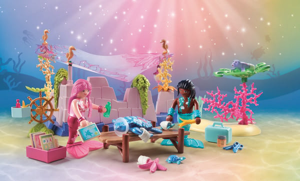 Produktbild: PLAYMOBIL 71499 Meerjungfrauen-Tierpflege