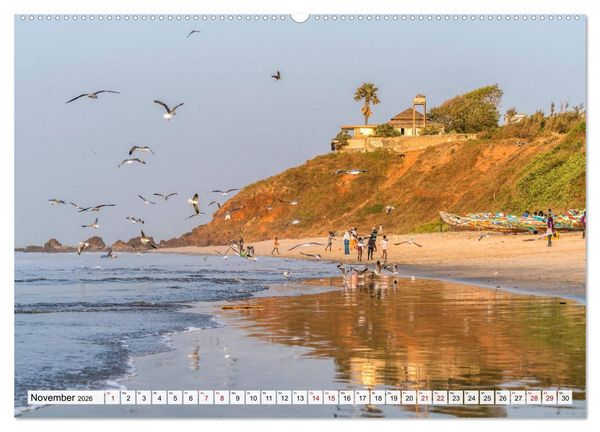Produktbild: Traumstr&auml;nde in Gambia (hochwertiger Premium Wandkalender 2026 DIN A2 quer), Kunstdruck in Hochglanz