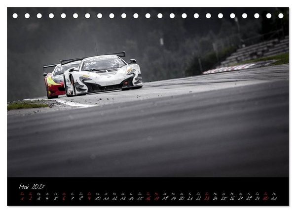 Produktbild: EMOTIONS ON THE GRID - Blancpain Endurance Series N&uuml;rburgring (Tischkalender 2027 DIN A5 quer), CALVENDO Monatskalender