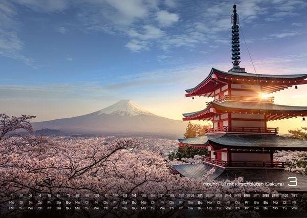 Produktbild: Japan - Im Land der aufgehenden Sonne - 2027 - Kalender DIN A3
