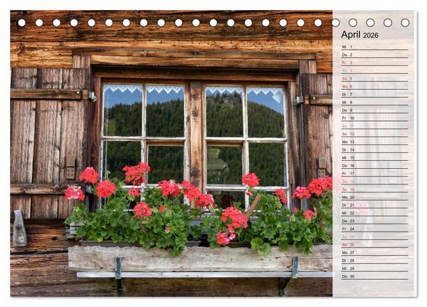 Produktbild: Oberallg&auml;uer Landschaft (Tischkalender 2026 DIN A5 quer), CALVENDO Monatskalender