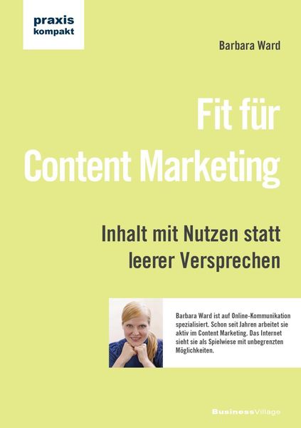 Produktbild: Fit f&uuml;r Content Marketing