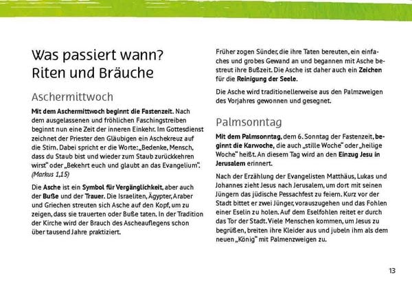 Produktbild: Unser Fastenkalender f&uuml;r die Kita