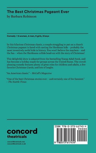 Produktbild: The Best Christmas Pageant Ever