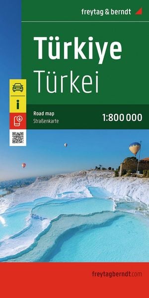 Produktbild: Freytag & berndt Stra&szlig;enkarte T&uuml;rkei 1:800.000