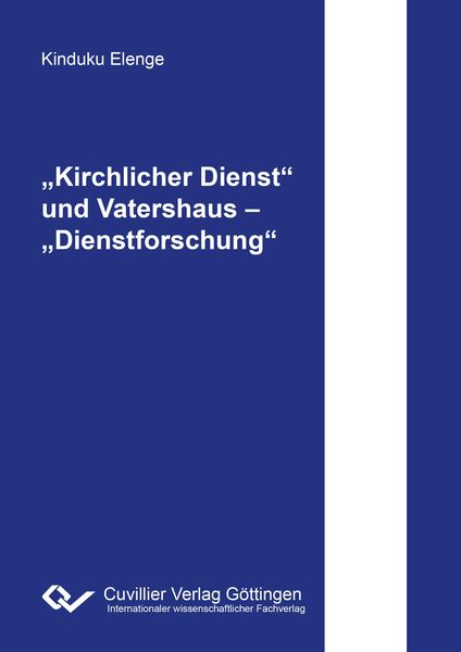 Produktbild: &bdquo;Kirchlicher Dienst&ldquo; und Vatershaus &ndash; &bdquo;Dienstforschung&ldquo;
