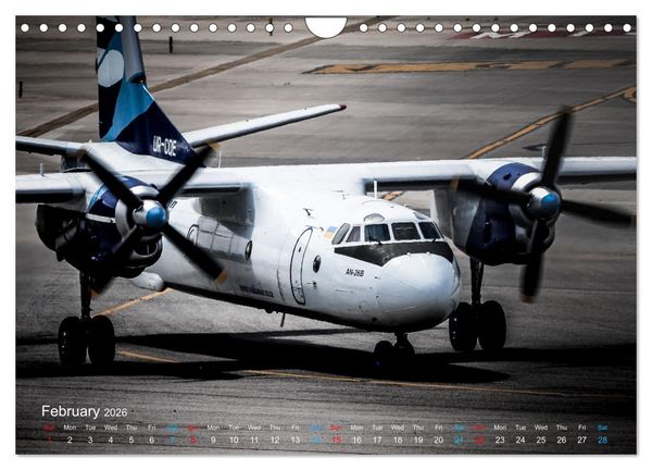 Produktbild: AVIATION MOMENTS 2026 (Wall Calendar 2026 DIN A4 landscape), CALVENDO 12 Month Wall Calendar