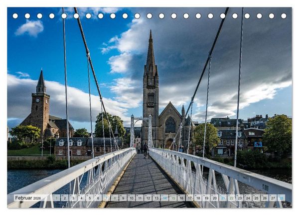 Produktbild: Mein Schottland - Architektur (Tischkalender 2026 DIN A5 quer), CALVENDO Monatskalender