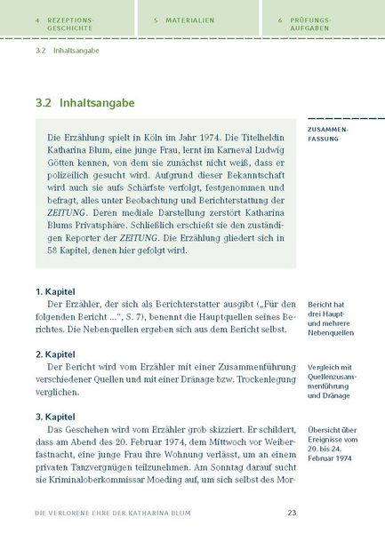 Produktbild: Die verlorene Ehre der Katharina Blum von Heinrich B&ouml;ll