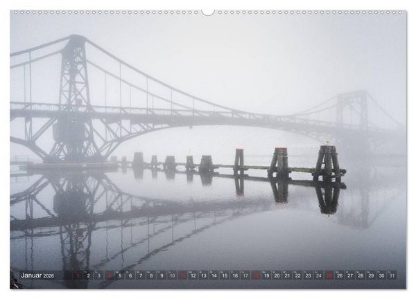 Produktbild: Wilhelmshaven - Impressionen aus der Hafenstadt (Wandkalender 2026 DIN A2 quer), CALVENDO Monatskalender