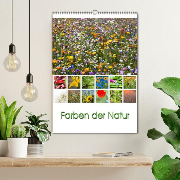 Produktbild: Farben der Natur (Wandkalender 2026 DIN A2 hoch), CALVENDO Monatskalender