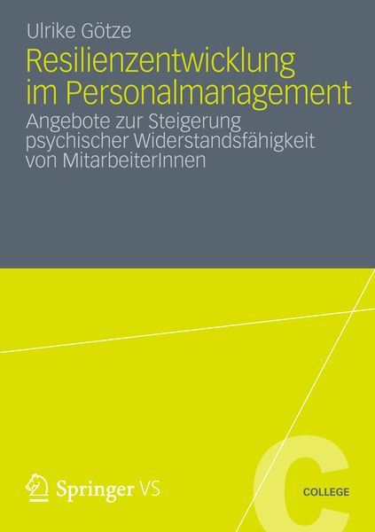 Resilienzentwicklung im Personalmanagement