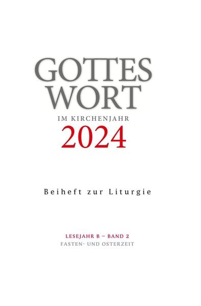 Gottes Wort im Kirchenjahr, Taschenbuch von Christoph Heinemann, Echter, 9783429059200