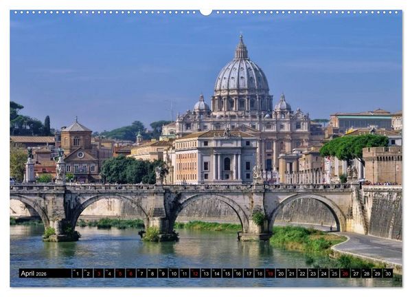 Produktbild: Italia (hochwertiger Premium Wandkalender 2026 DIN A2 quer), Kunstdruck in Hochglanz